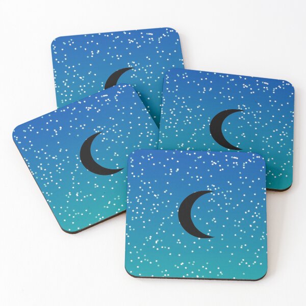Item preview, Dark Crescent Moon and Stars designed and sold by ShaunSandhu.