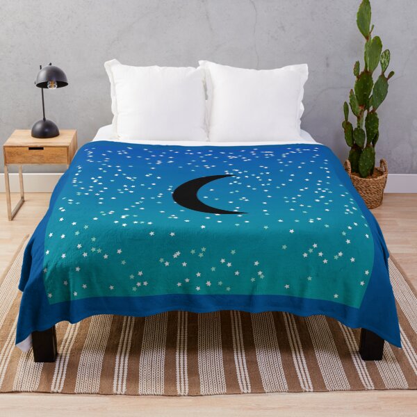 Item preview, Dark Crescent Moon and Stars designed and sold by ShaunSandhu.