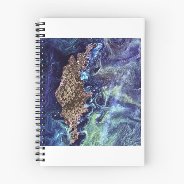 Item preview, The Baltic Sea & Phytoplankton Shot from Space designed and sold by SFTStudio.