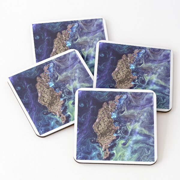 Artikelvorschau, Die Ostsee & Phytoplankton aus dem Weltraum geschossen entworfen und verkauft von SFTStudio.