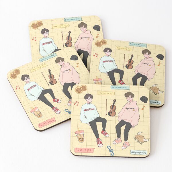 Item preview, Twoset Violin Essentials Sticker Set designed and sold by brillylili.