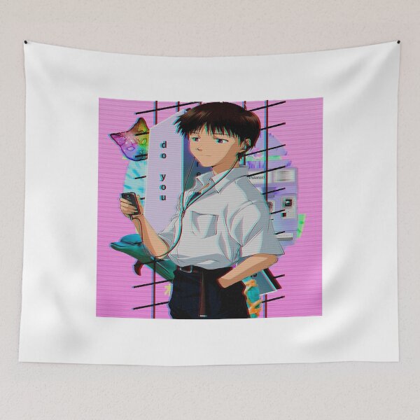 Item preview, Shinji Ikari Evangelion Aesthetic designed and sold by PickrelSejla9.