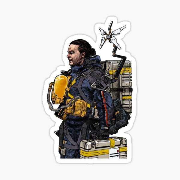 Death Stranding Drawing Sticker