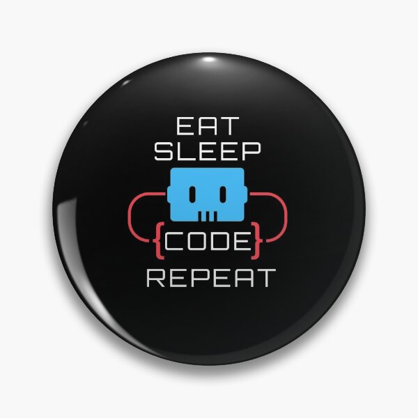 Artikelvorschau, Eat Sleep Code Wiederholen entworfen und verkauft von sketchypages.