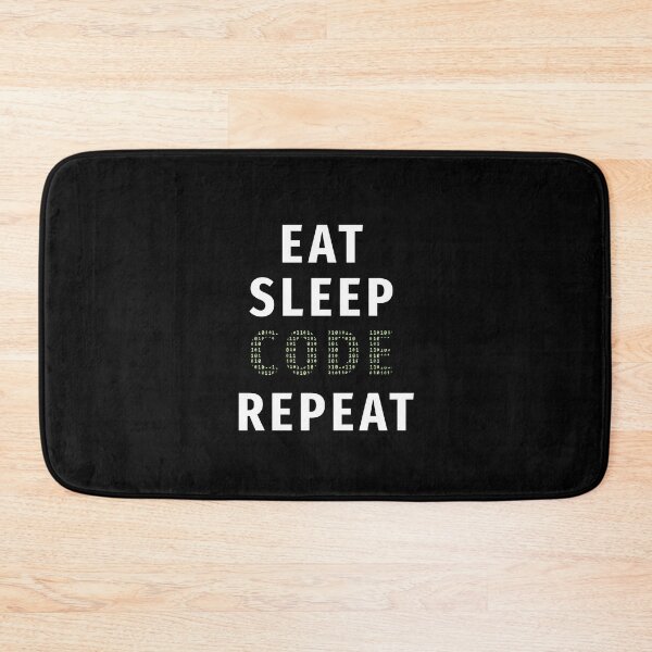 Item preview, Eat Sleep Code Repeat designed and sold by sketchypages.