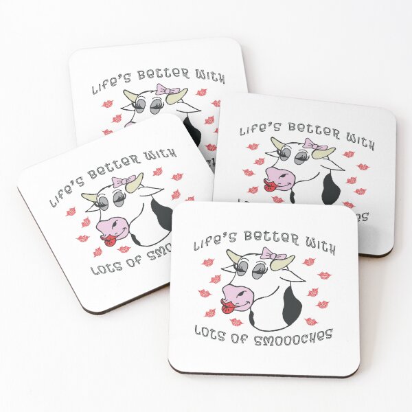Item preview, life's better with lots of smoooches designed and sold by baingraphics.