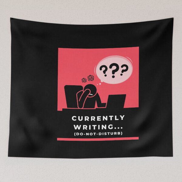 Item preview, Currently Writing Do Not Disturb designed and sold by RareLoot19.
