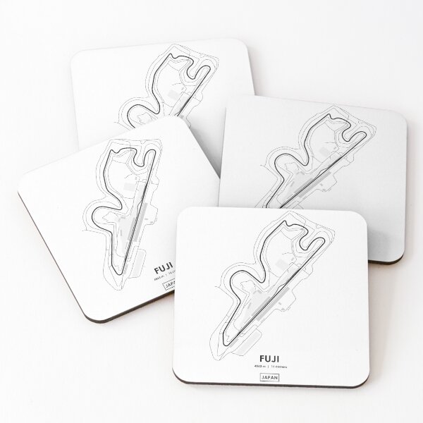 Item preview, Fuji - Japan Track Map designed and sold by andreanastasio.