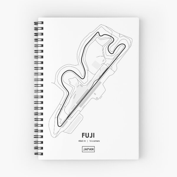 Item preview, Fuji - Japan Track Map designed and sold by andreanastasio.
