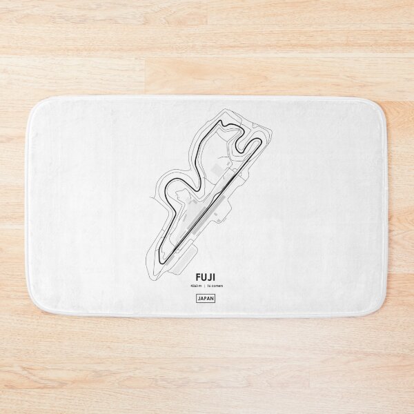Item preview, Fuji - Japan Track Map designed and sold by andreanastasio.