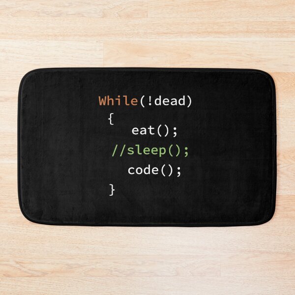 Item preview, Eat Sleep Code Repeat - Funny Programmer  designed and sold by silverhexagon.
