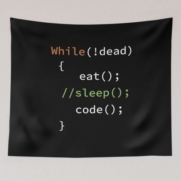 Artikelvorschau, Eat Sleep Code Repeat - Lustiger Programmierer entworfen und verkauft von silverhexagon.
