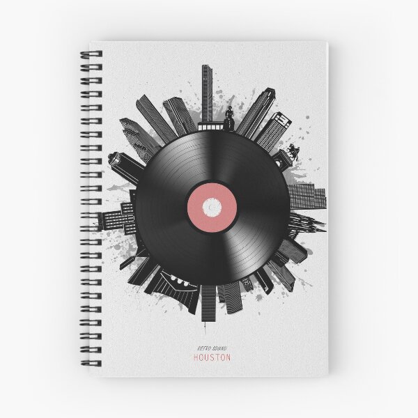 Item preview, houston skyline vinyl designed and sold by BekimART2.