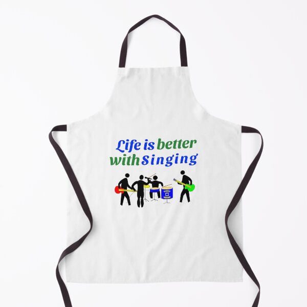 Item preview, Life is better with singing (band) designed and sold by Fit & Fun Gallery.