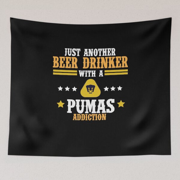 Item preview, Pumas Unam - Just Another Beer Drinker With A Pumas Addiction Mexican Soccer Gifts designed and sold by masterbones.