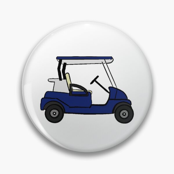 Item preview, Blue golf cart designed and sold by Addison Pender.