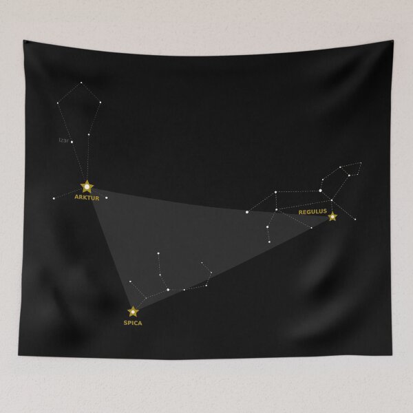 Item preview, Spring triangle asterism designed and sold by sjaros.
