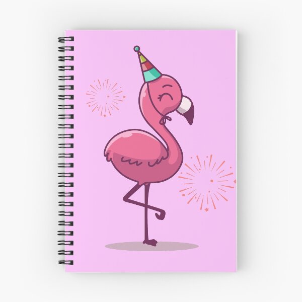 Item preview, Cute Flamingo Party new year designed and sold by griconut.