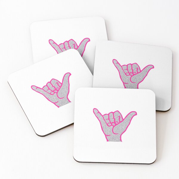 Item preview, Pink glitter Shaka designed and sold by Als10806.