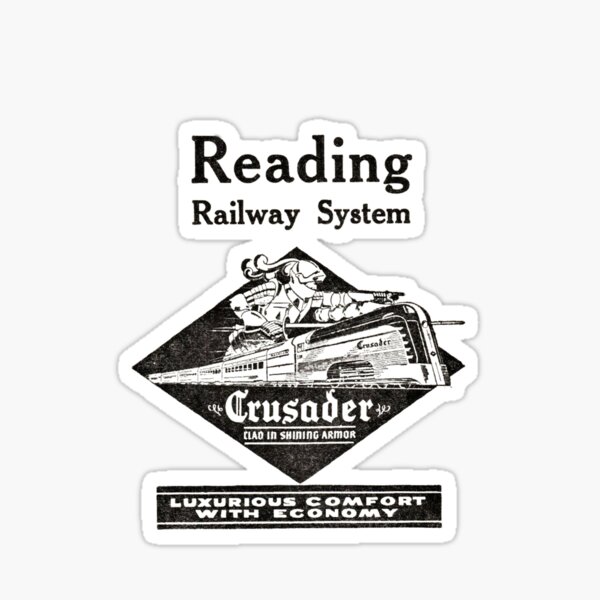 Item preview, Vintage Reading Railway System - Crusader - Luxurious Comfort With Economy designed and sold by QuayTradingCo.