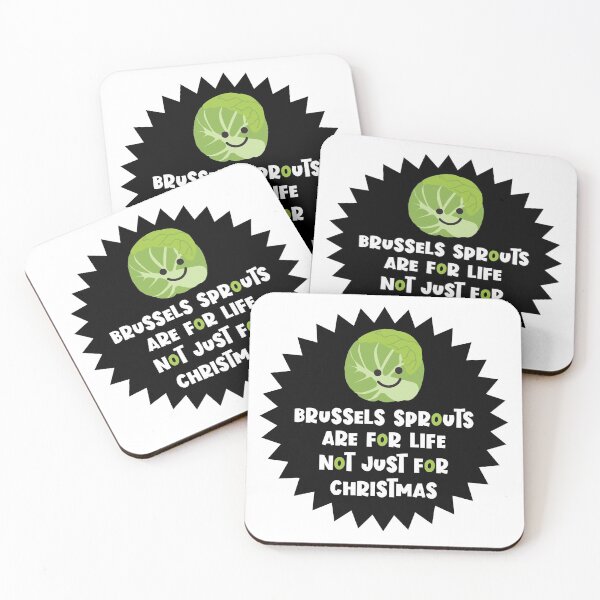Item preview, Brussels Sprouts Not Just For Christmas designed and sold by VicEllisArt.