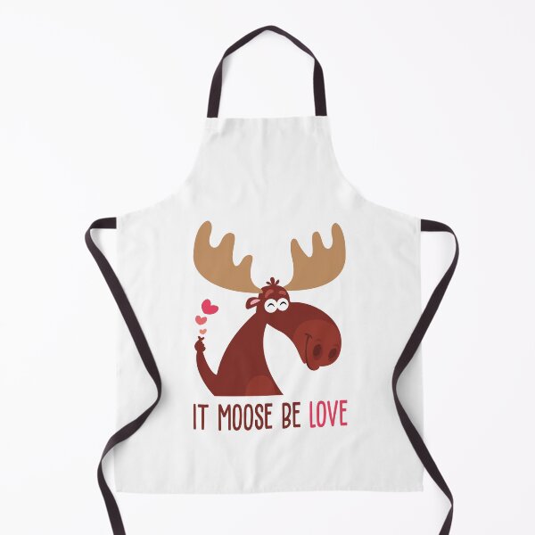 Item preview, it moose be love funny pun valentines day designed and sold by happinestSHOP.