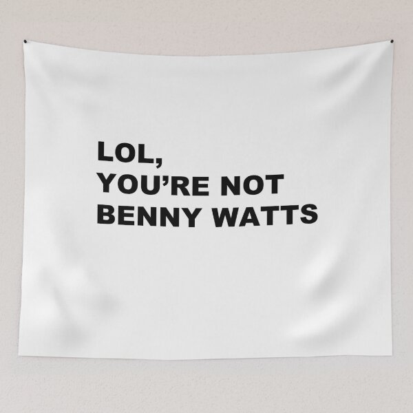 Item preview, lol you're not benny watts queen's gambit designed and sold by lovely-lyrics.