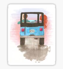 Stydia Jeep Teen Wolf Stiles and Lydia Sticker