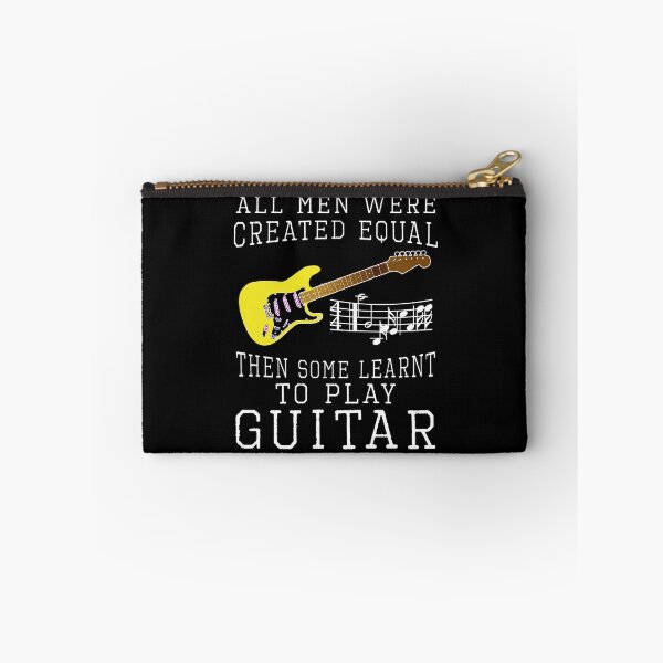Item preview, all men were created equal then some learnt to play guitar designed and sold by Feline Rockstars.