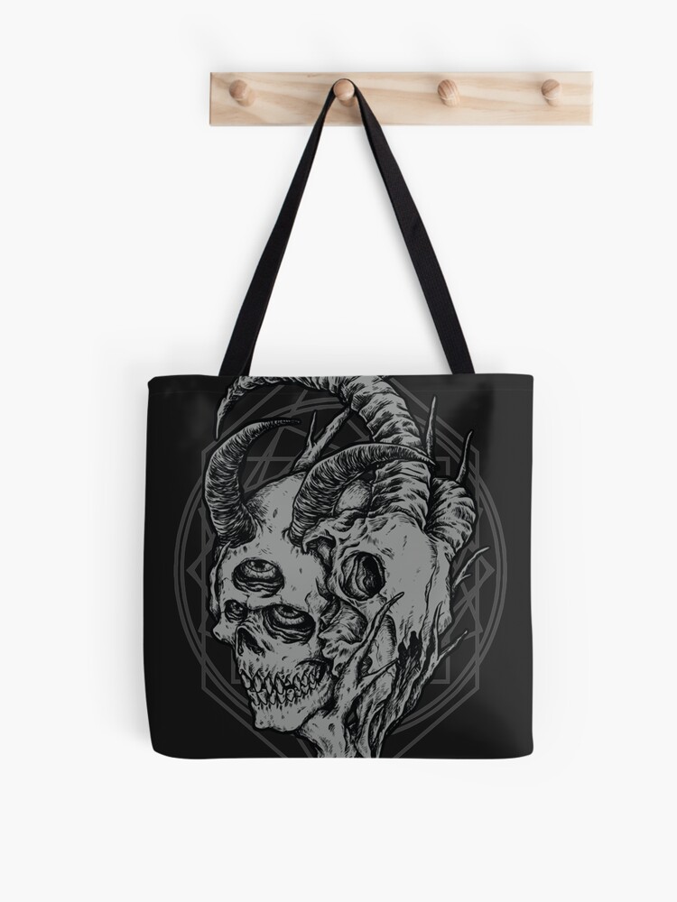 Gothic One-Eyed Devil Rabbit Messenger Bag