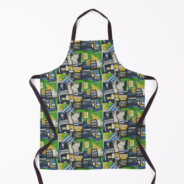 Item preview, urbanism blue and yellow designed and sold by stella-matala.