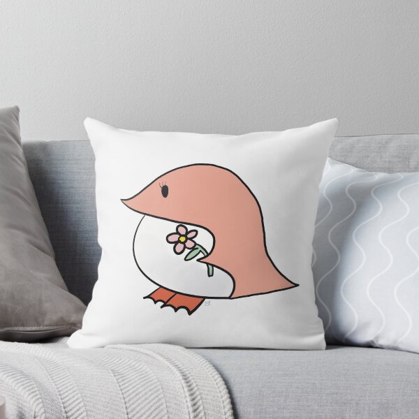 Item preview, Peach penguin in springtime  designed and sold by HolguinArt.