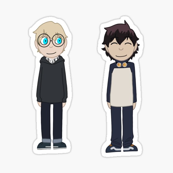 Kekkai Sensen Black & Leo sticker set Sticker