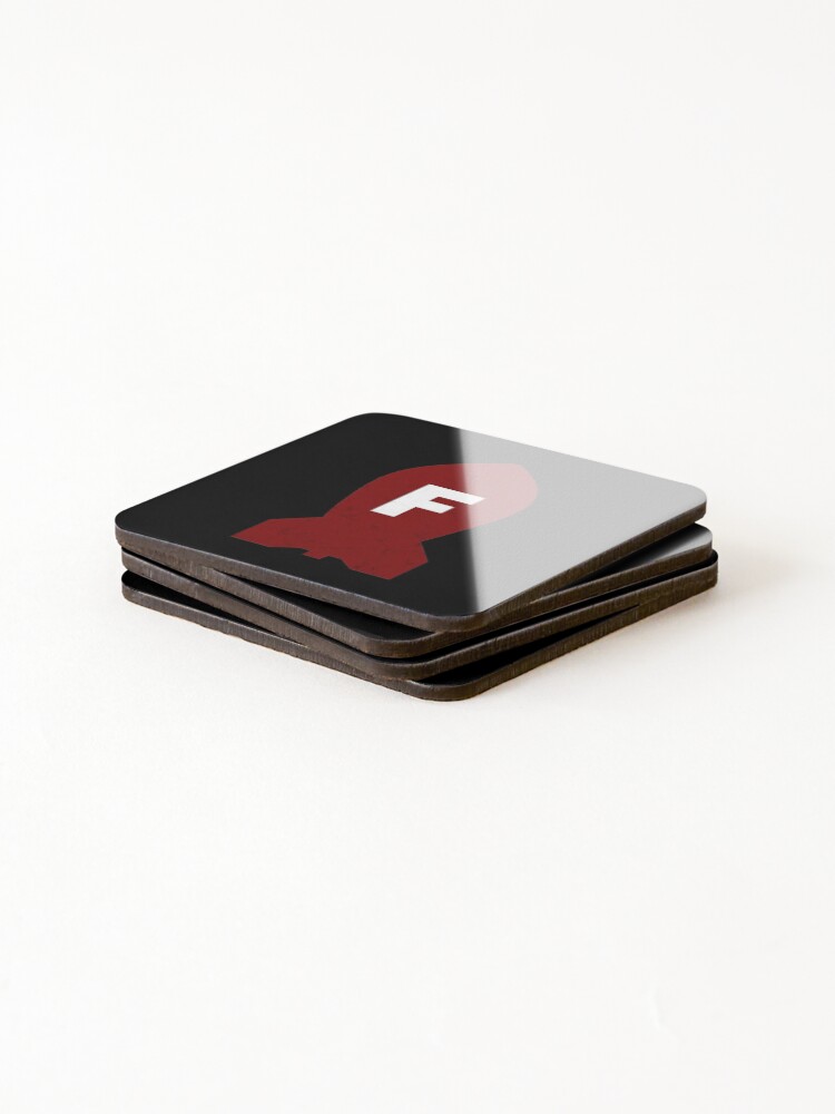 Thumbnail 4 of 5, Coasters (Set of 4), The F-Bomb designed and sold by Roc3Design.