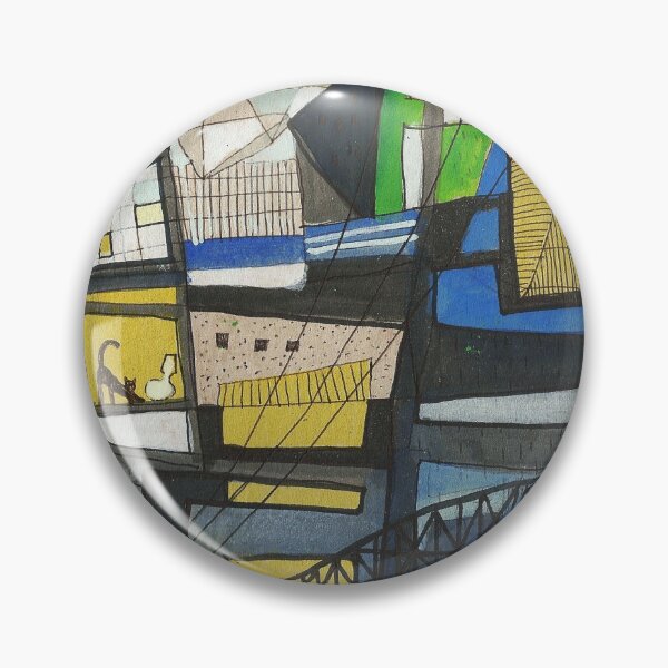 Item preview, urbanism blue and yellow designed and sold by stella-matala.