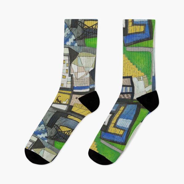 Item preview, urbanism blue and yellow designed and sold by stella-matala.