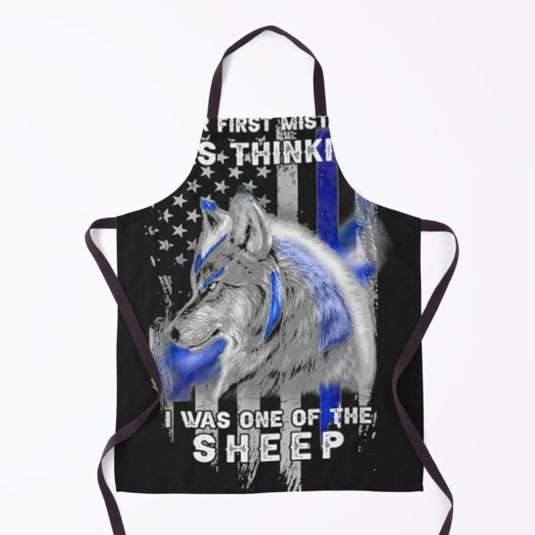 Item preview, Thinking I Was One Of The Sheep Wolf designed and sold by MarvaDiaz.
