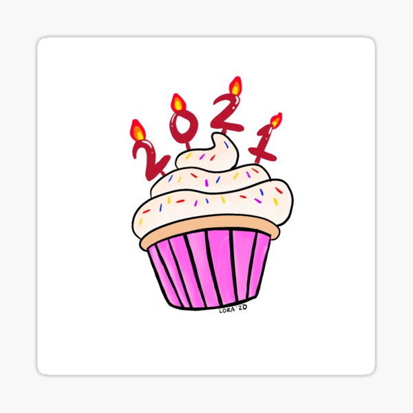 Happy 2021!! Sticker