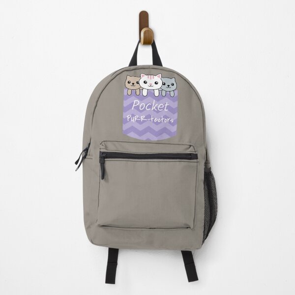 Item preview, Cute Purple Kitten Pocket Purr-tectors designed and sold by Zurickdesigns.