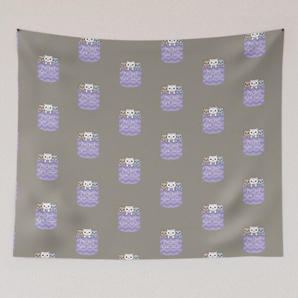 Item preview, Cute Purple Kitten Pocket Purr-tectors  designed and sold by Zurickdesigns.