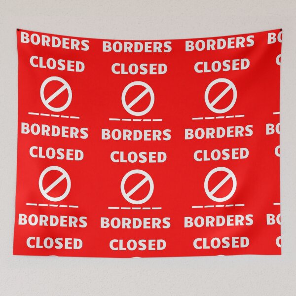 Item preview, Borders Closed designed and sold by porfysoundtrack.