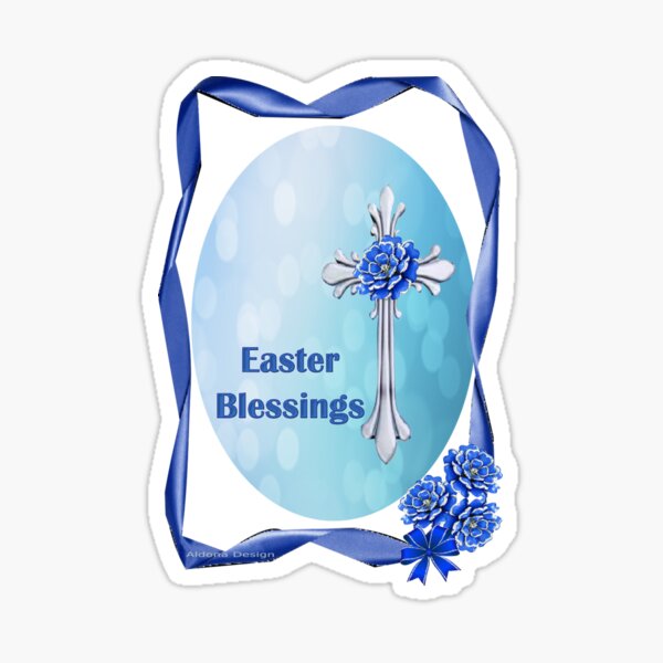 Easter Blessings Sticker