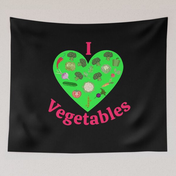 Item preview,  I Love Vegetables designed and sold by onepony.