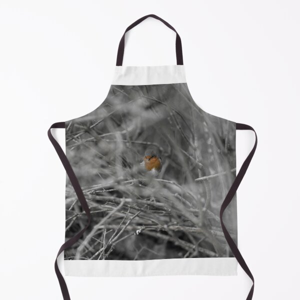 Item preview, Robin resting in thorn bush designed and sold by Nigel Dean.