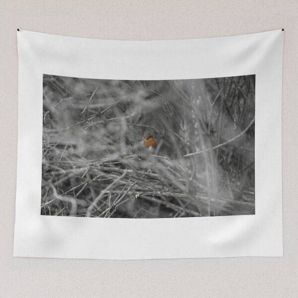Item preview, Robin resting in thorn bush designed and sold by Nigel  Dean.