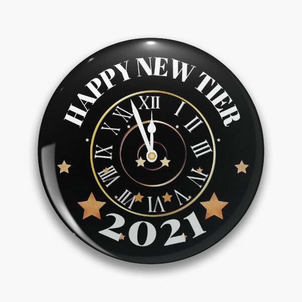 Item preview, Happy New Tier Happy New Year 2021 designed and sold by Tatt-Hooligans.