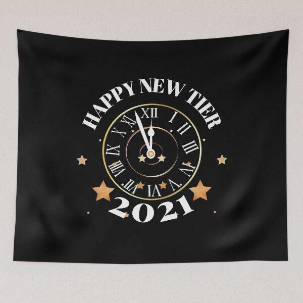 Item preview, Happy New Tier Happy New Year 2021 designed and sold by Tatt-Hooligans.