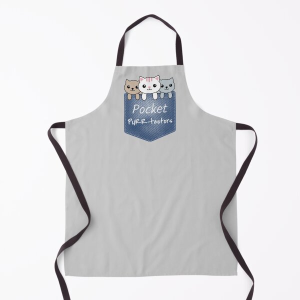 Item preview, Cute Denim Kitten Pocket Purr-tectors designed and sold by Zurickdesigns.