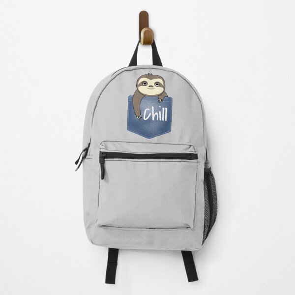 Item preview, Chill Sloth in a Denim Pocket designed and sold by Zurickdesigns.