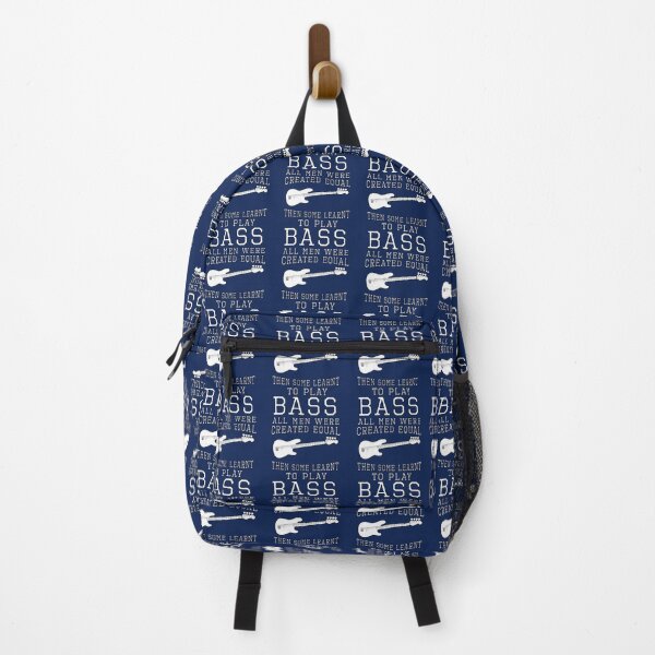 Item preview, all men were created equal then some learnt to play bass designed and sold by Feline Rockstars.